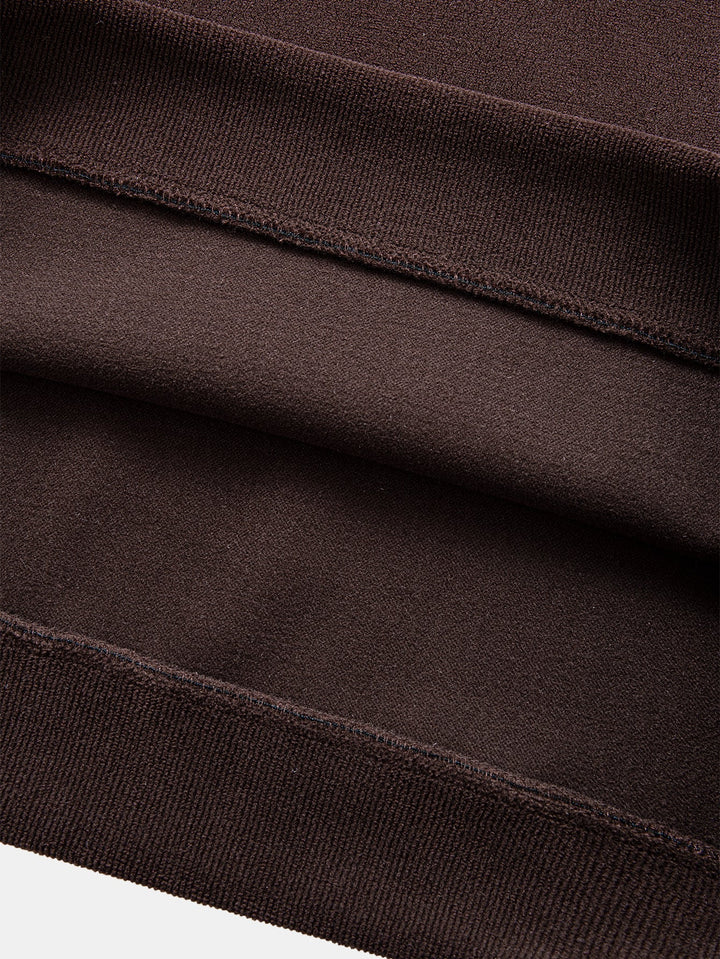 Polar Fleece Quarter Zip Sweatshirt