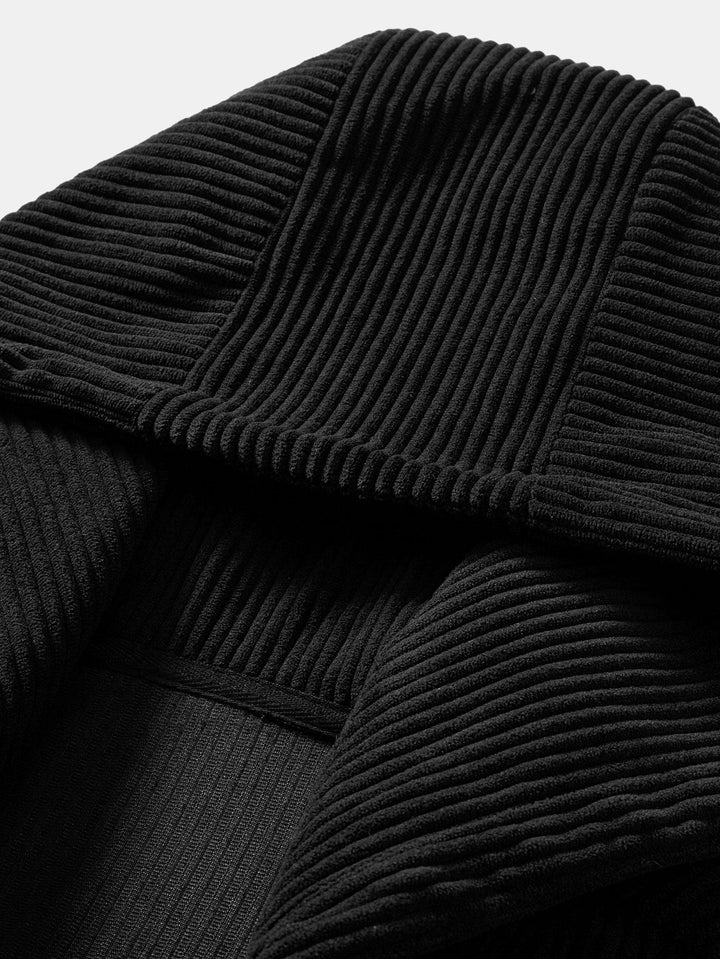 Corduroy Zip-Up Hoodie & Corduroy Jogger Pants