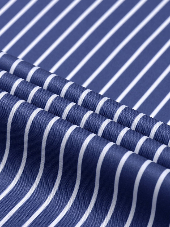 Long Sleeve Stripe Button Up Shirt