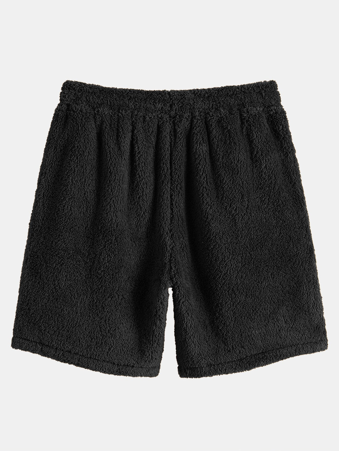 Basic Teddy Hoodie & Teddy Drawstring Shorts