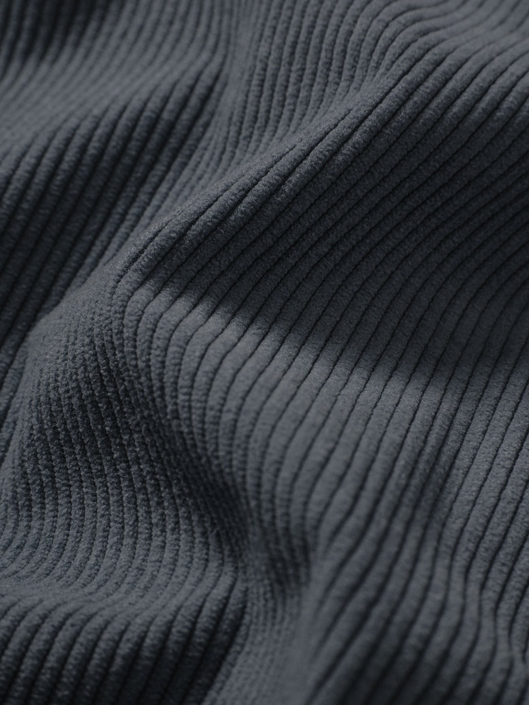 2 In 1 Crew Neck Stretch Corduroy Sweatshirt