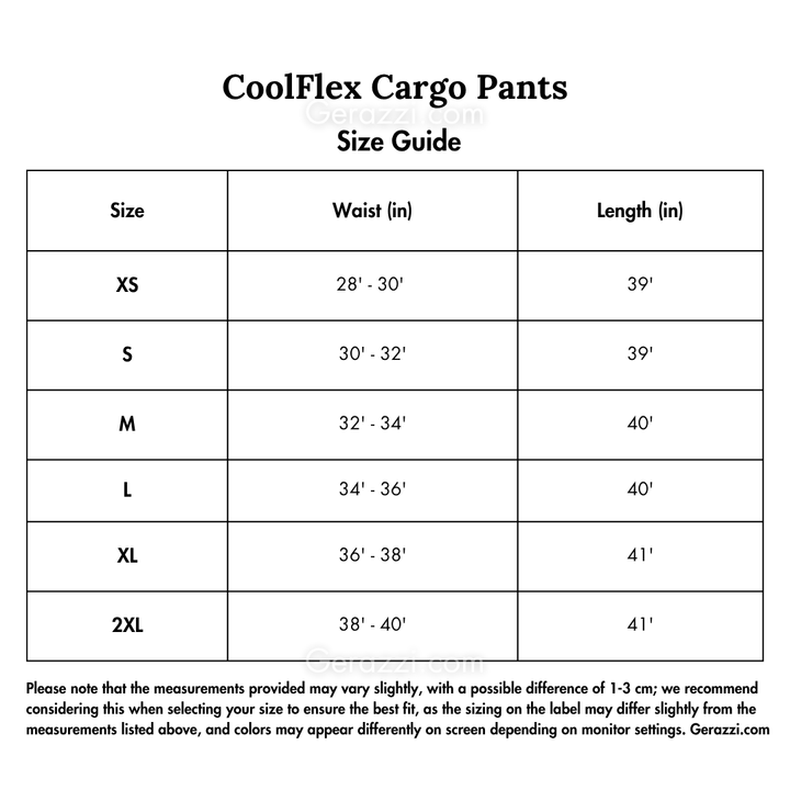 CoolFlex Cargo Pants