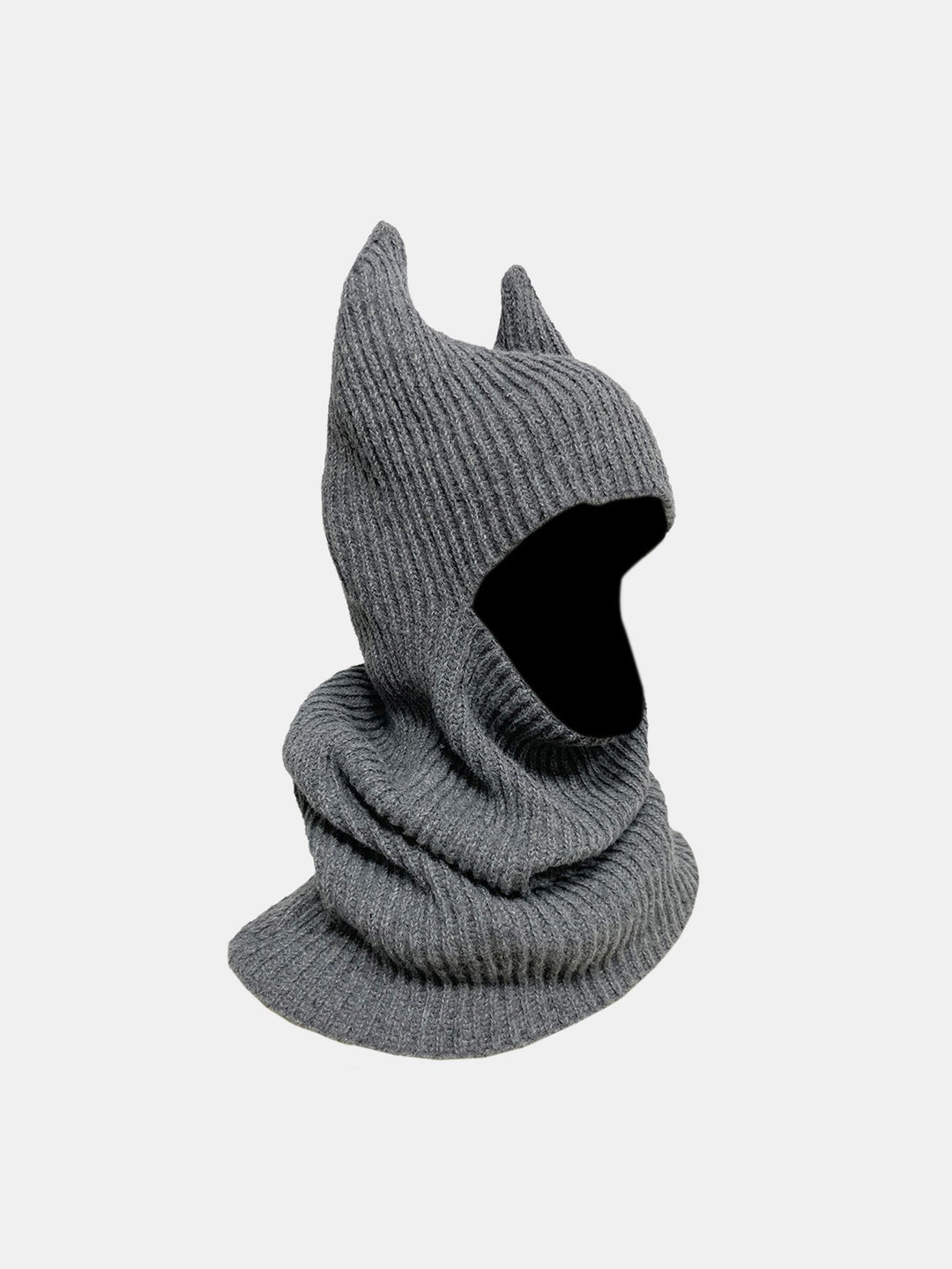 Solid Unisex Warm Winter Funky Rabbit Ear Knit Beanie Hat