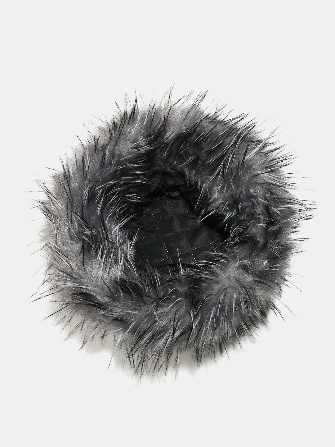 Faux Fox Fur Thickened Fur Plush Bucket Hat