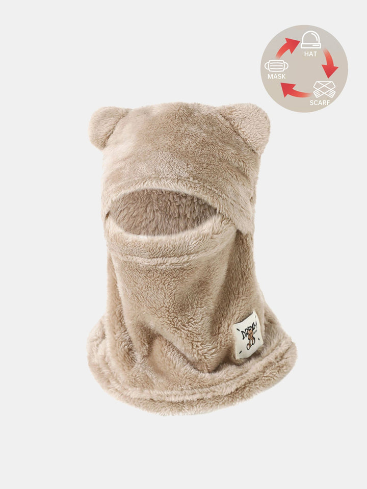 Bear Ear Hat Warm Balaclava Hat