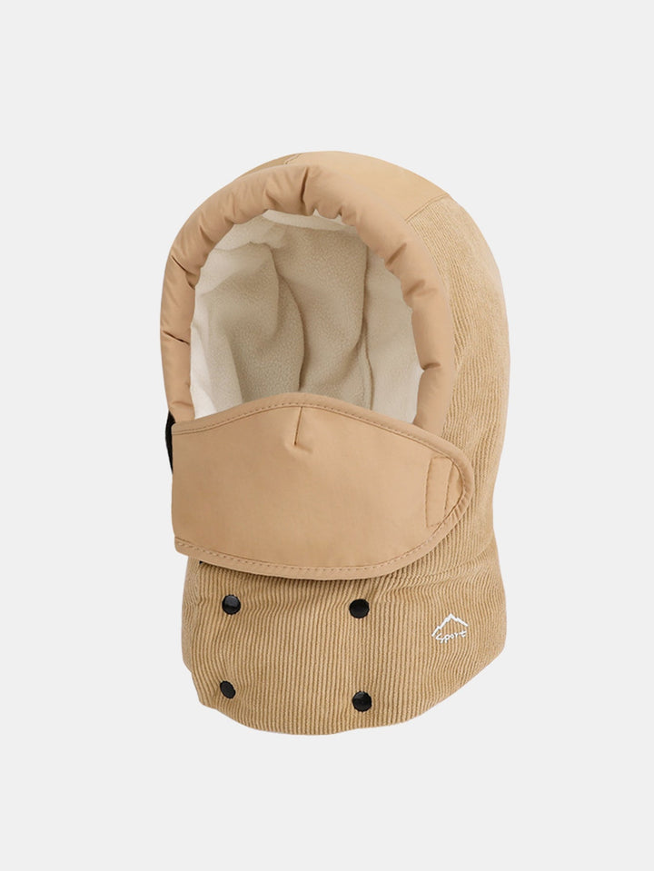 Winter Thickened Windproof Balaclava Hat With Face Mask