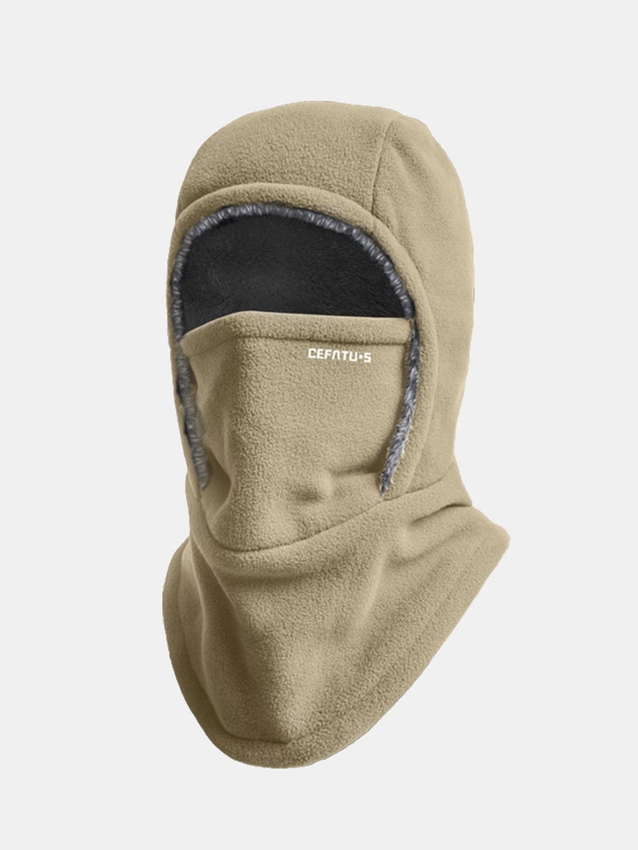 Outdoor Cold-proof Hat With Thick Windproof Mask