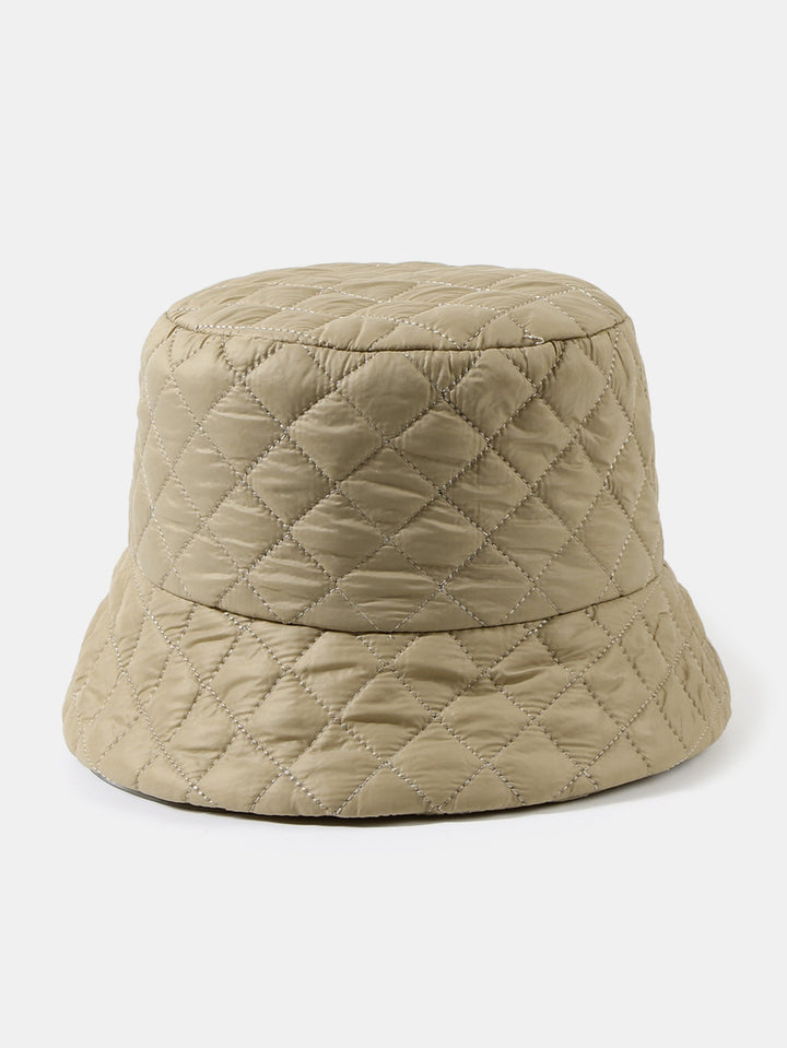 Ultra-light Thick Quilted Solid Color Fisherman Hat