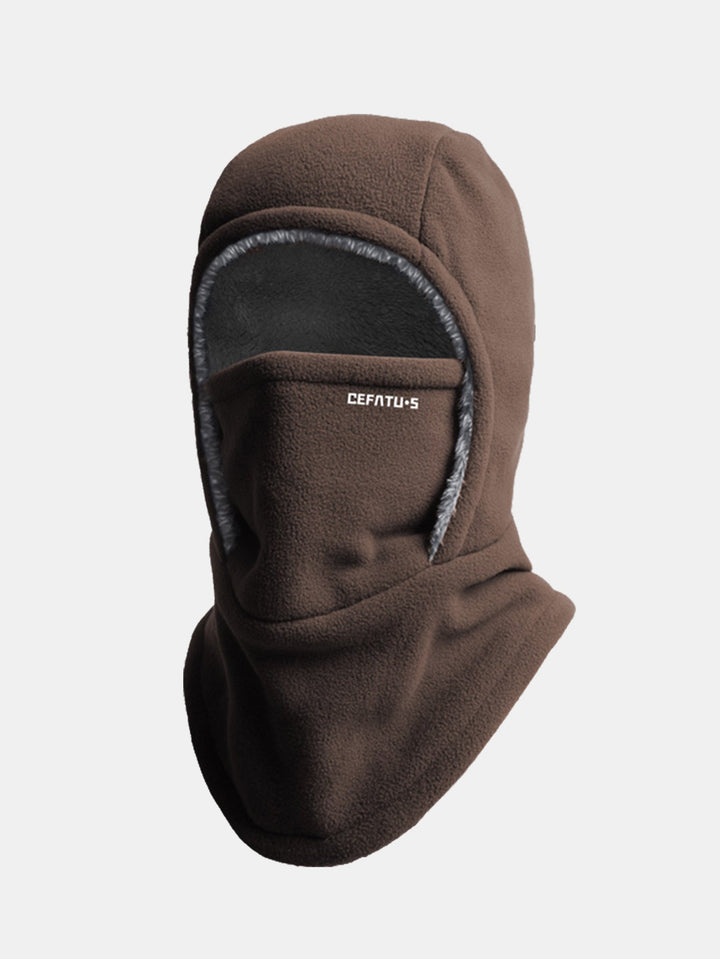 Outdoor Cold-proof Hat With Thick Windproof Mask