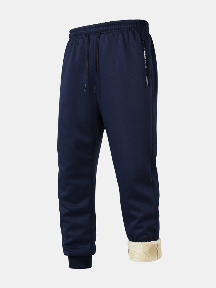 Teddy Lined Zip Up Hoodie & Jogger Pants