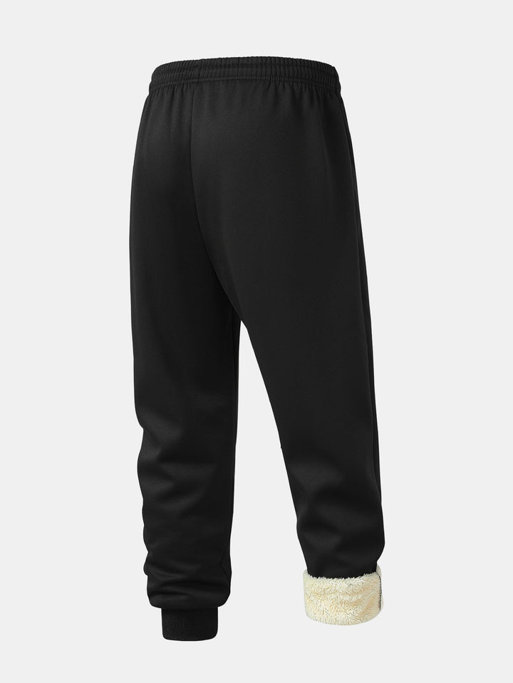Teddy Lined Zip Up Hoodie & Jogger Pants