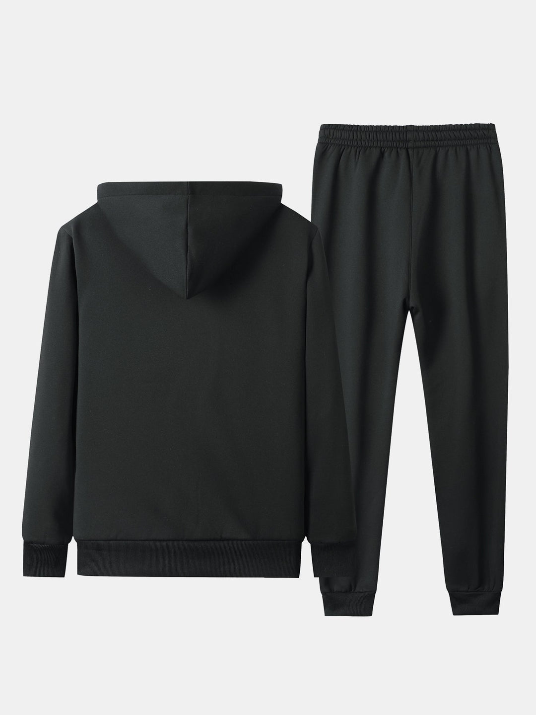 Teddy Lined Zip Up Hoodie & Jogger Pants