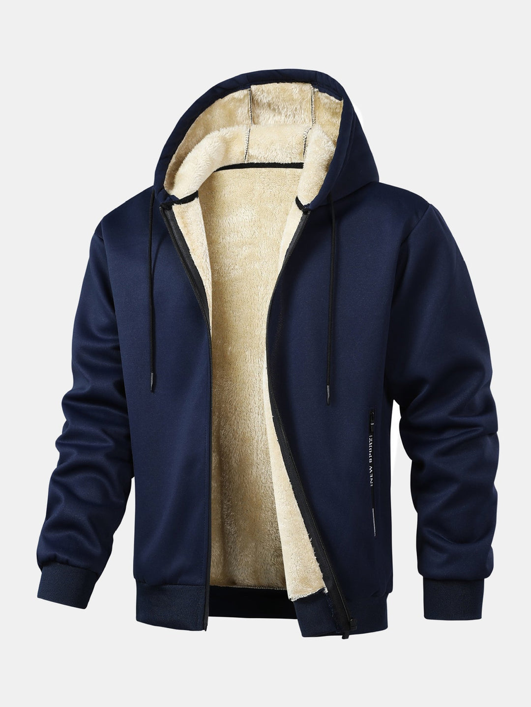 Teddy Lined Zip Up Hoodie & Jogger Pants