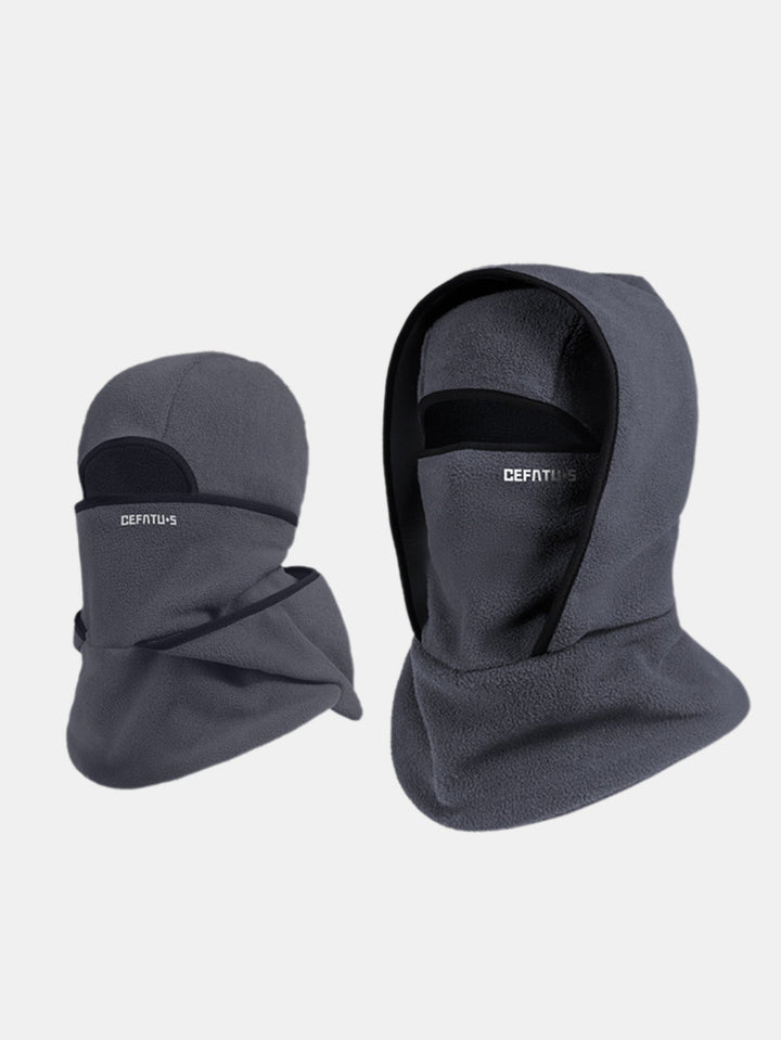 Outdoor Winter Warmth Three-in-one Design Balaclava Hat