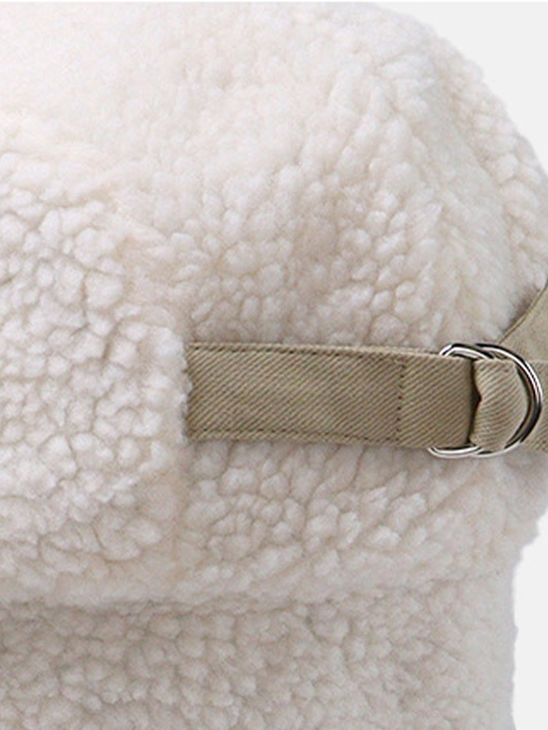 Faux Fur And Lambskin Fleece Patchwork Winter Thickened Warm Earflap Hat