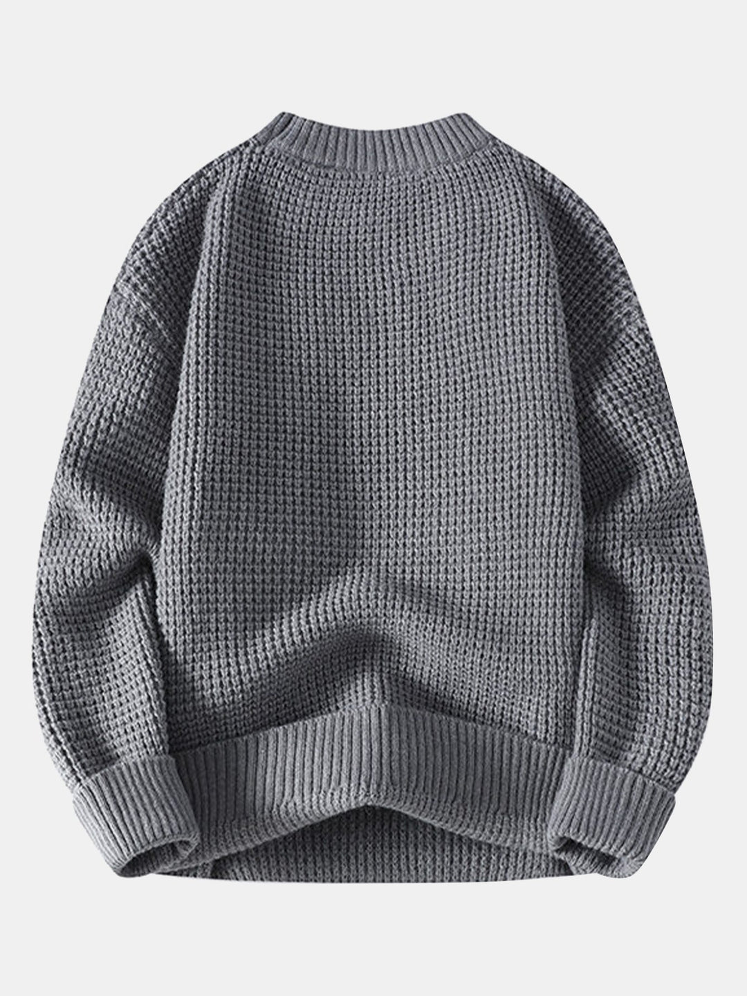 Waffle Crew Neck Sweater
