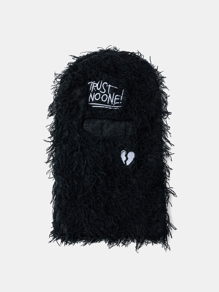 Faux Fur Outdoor Hat With Windproof Face Mask