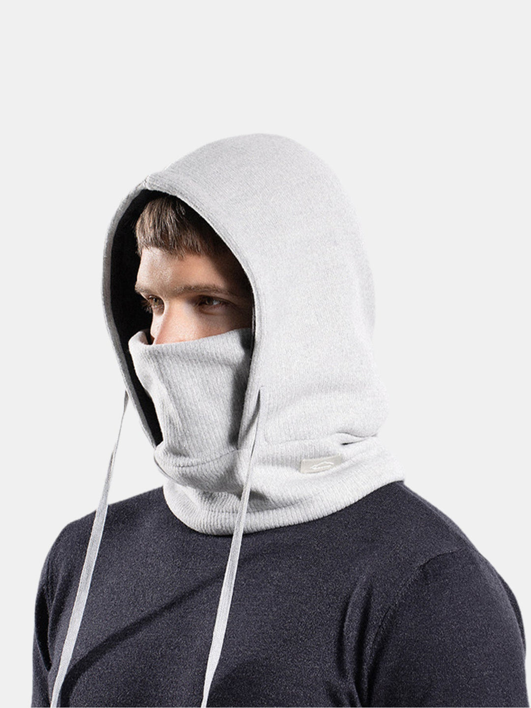 Unisex Warm Windproof Knitted Balaclava Hat With Ski Mask Face Cover