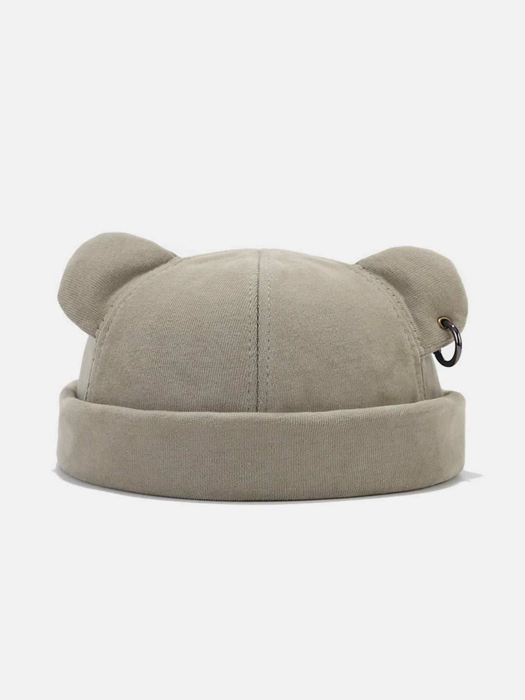 Adjustable Unisex Beanie Hat With Bear Ear Design