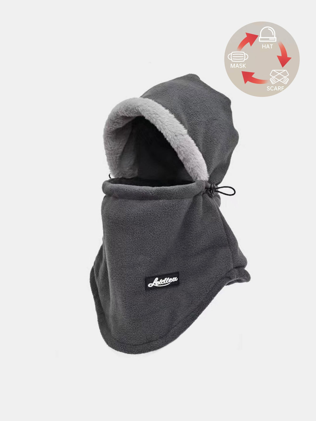 Thick Windproof Fleece Balaclava Hat