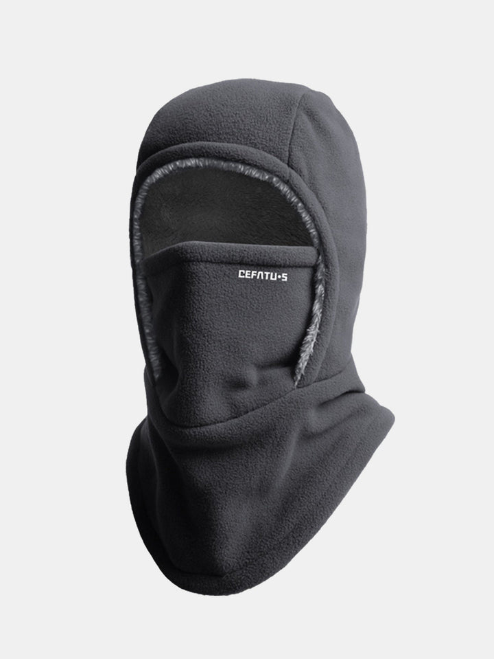 Outdoor Cold-proof Hat With Thick Windproof Mask