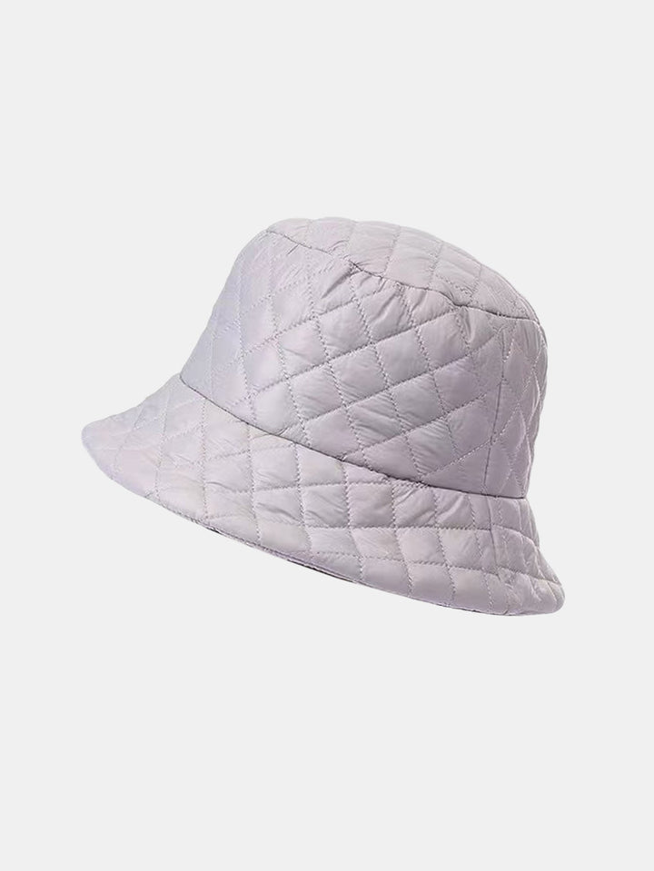 Ultra-light Thick Quilted Solid Color Fisherman Hat