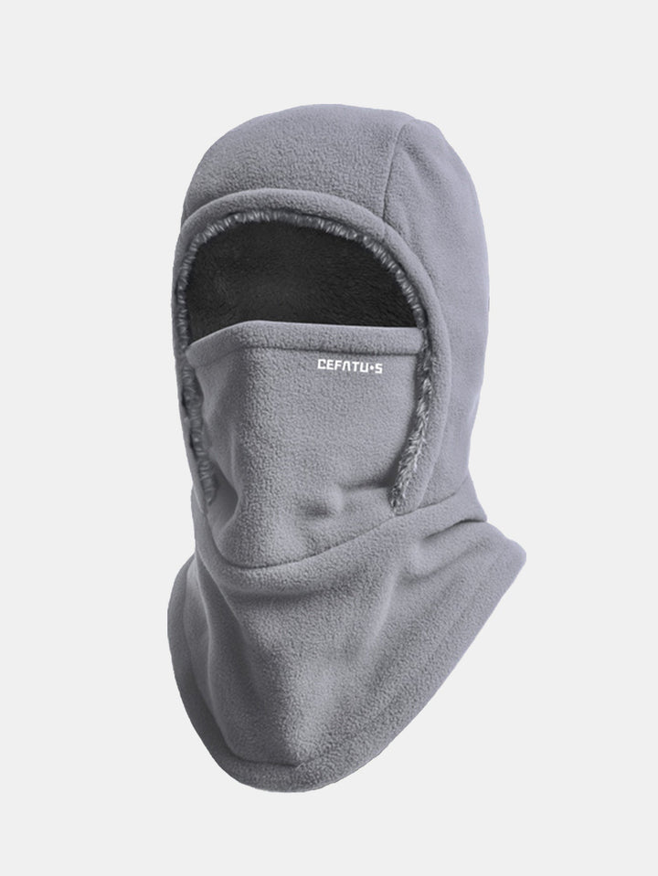 Outdoor Cold-proof Hat With Thick Windproof Mask