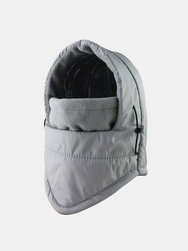 Windproof Waterproof Balaclava Hat With A Neck Warmer Full Face Mask And Adjustable Straps