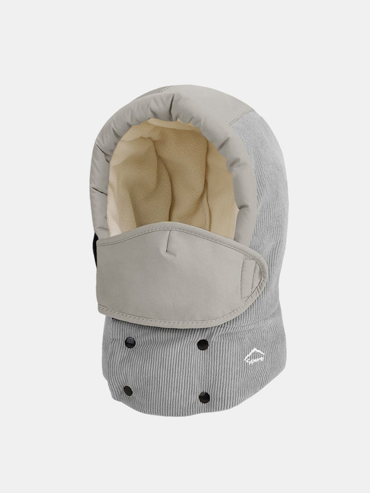 Winter Thickened Windproof Balaclava Hat With Face Mask