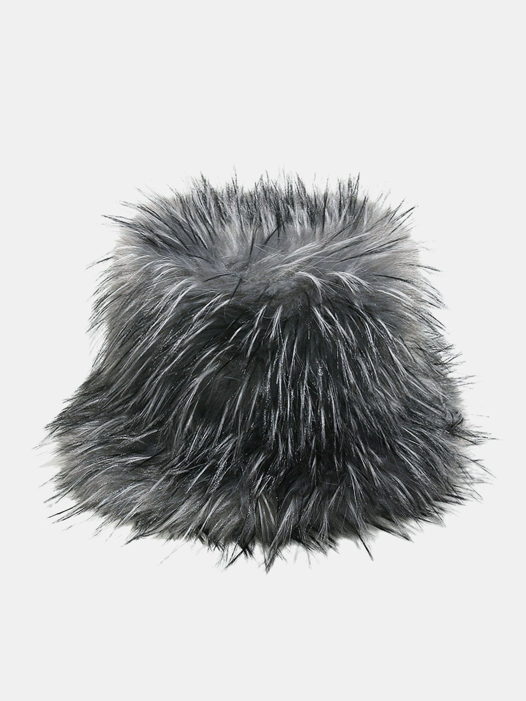 Faux Fox Fur Thickened Fur Plush Bucket Hat