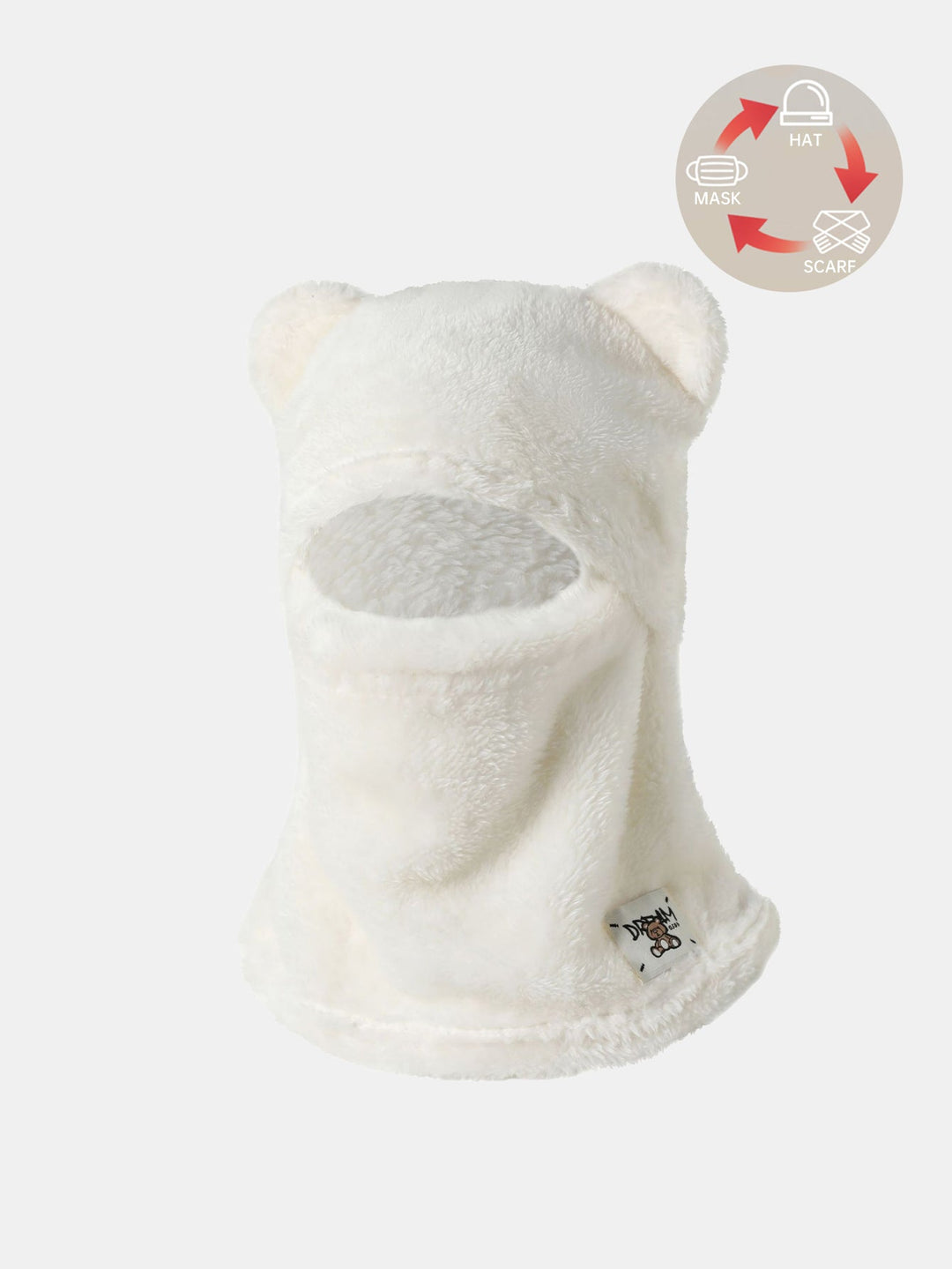 Bear Ear Hat Warm Balaclava Hat