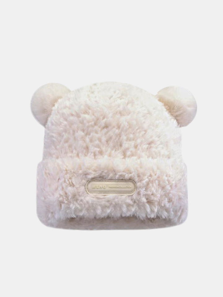 Cute Bear Ear Shape Warm Knitted Hat