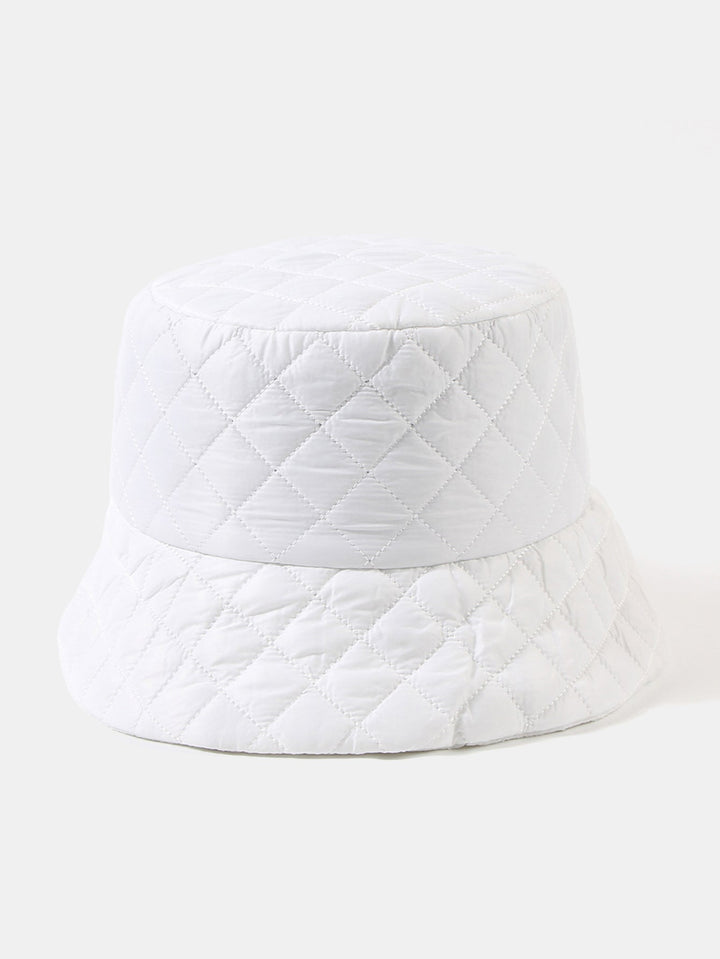 Ultra-light Thick Quilted Solid Color Fisherman Hat