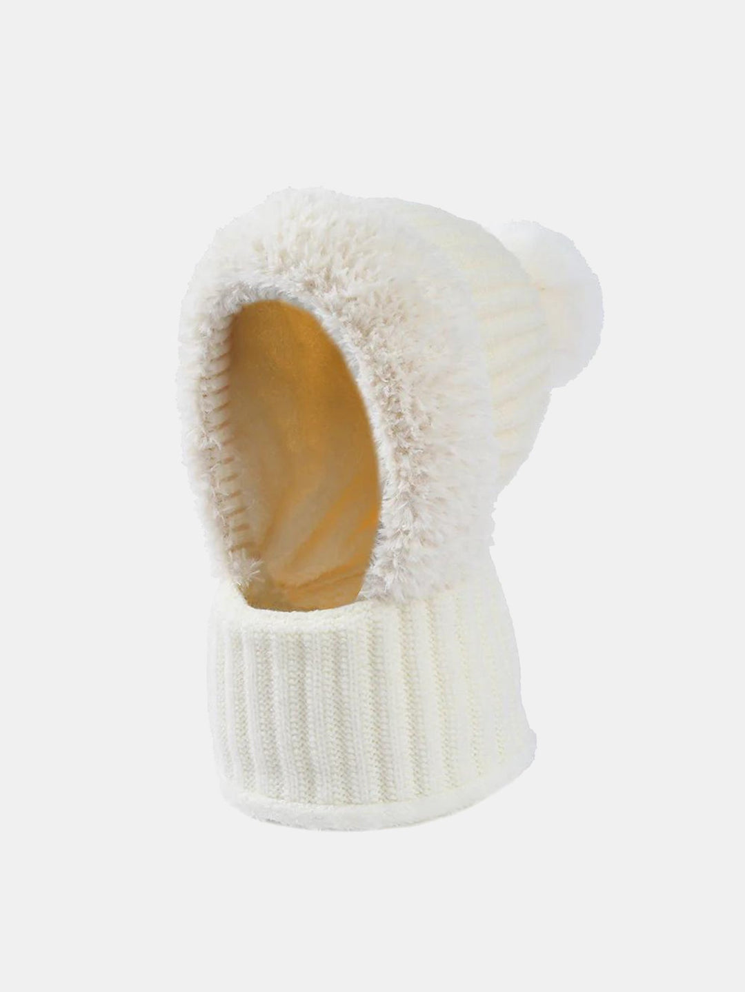 Winter 2-in-1 Windproof Warm Fleece-Lined Beanie Hat & Neck Gaiter