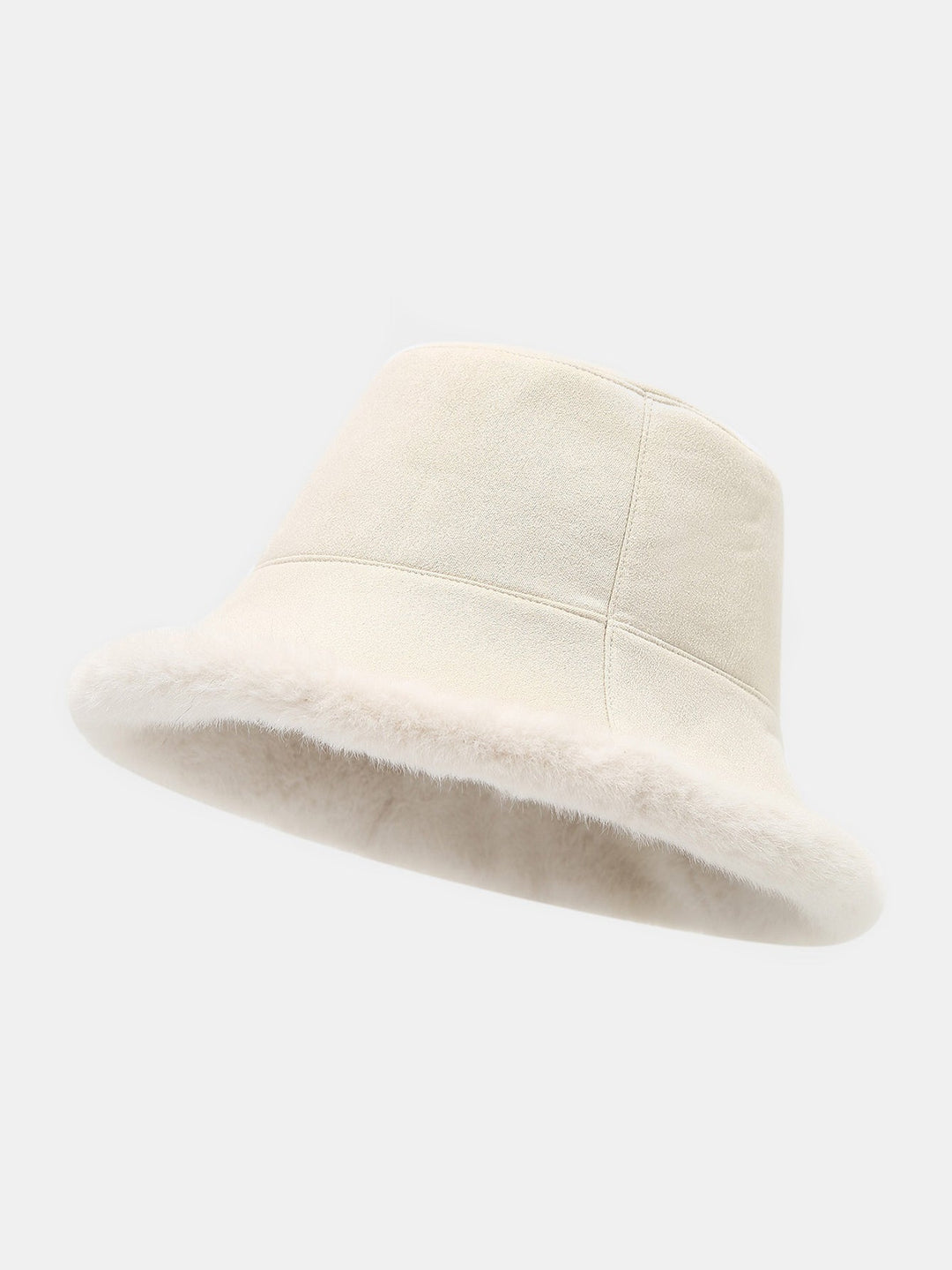 Thick Plush Double-sided Bucket Hat