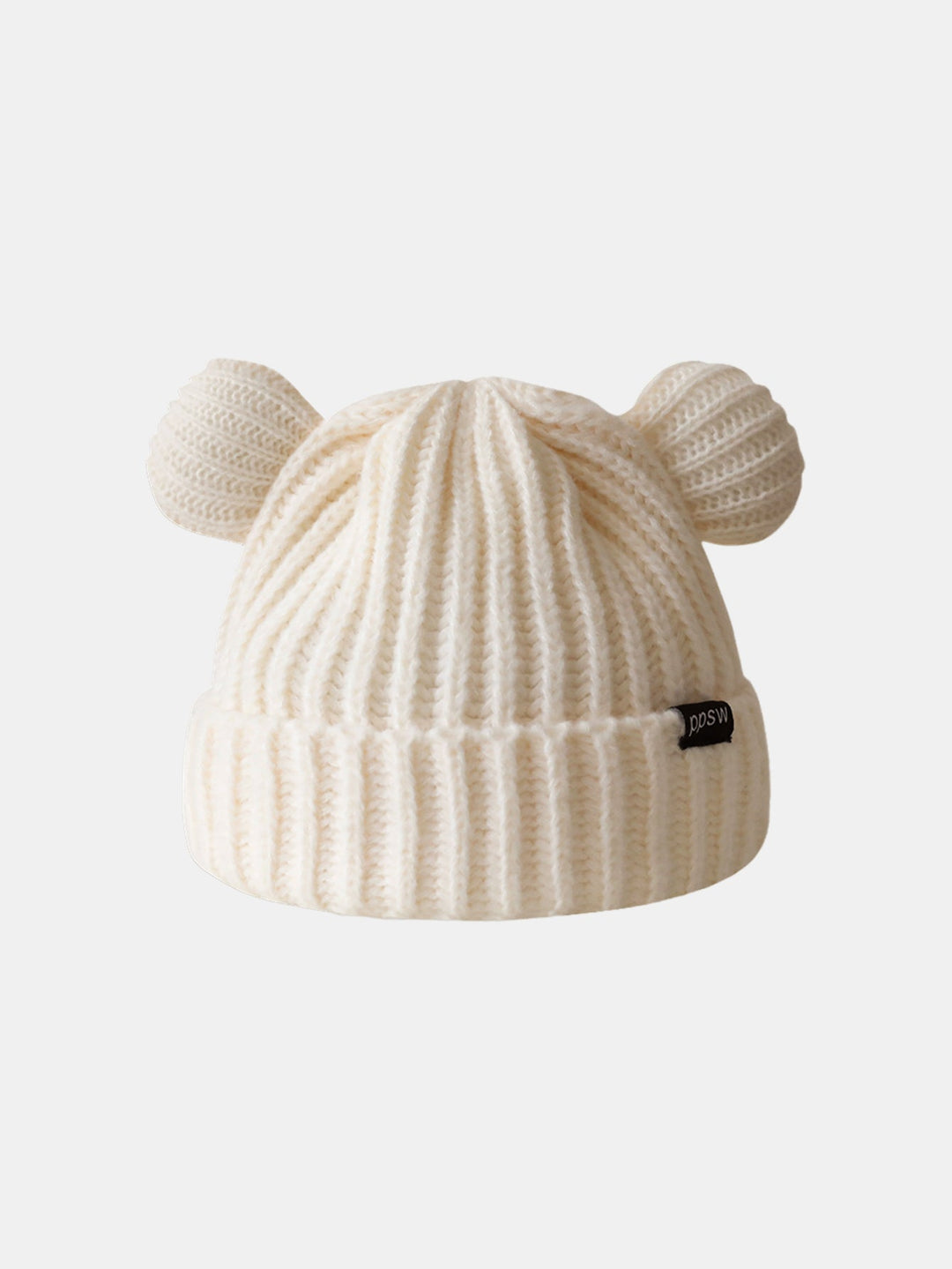Cute Little Bear-shaped Warm Knitted Hat