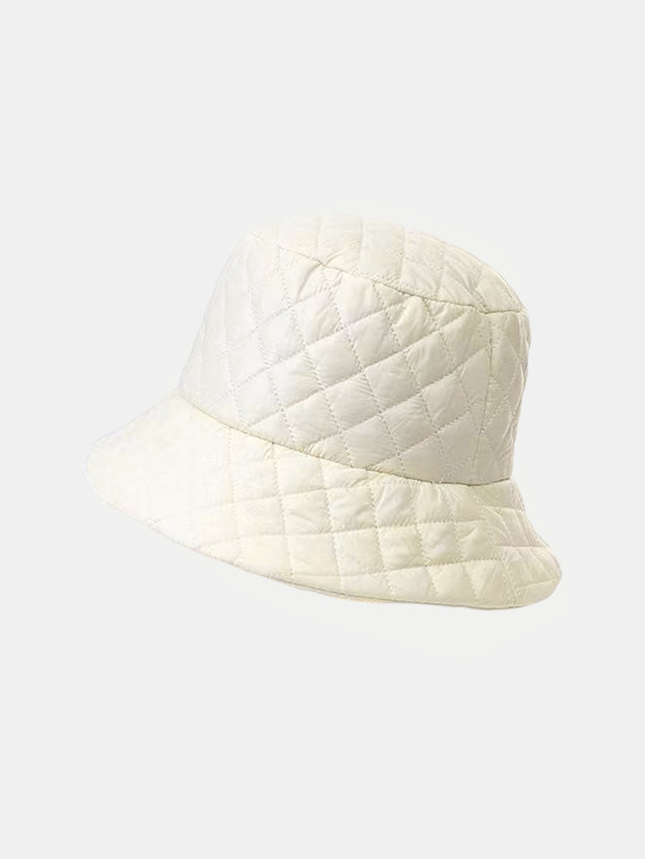 Ultra-light Thick Quilted Solid Color Fisherman Hat