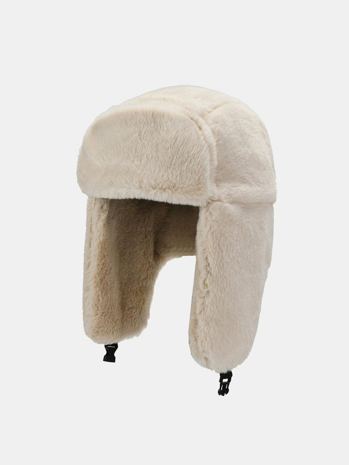 Thick Winter Beanie Hat With Windproof Ears Flaps Protection
