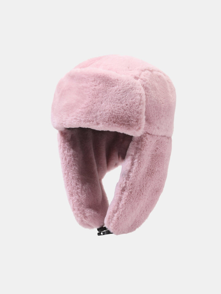 Thick Winter Beanie Hat With Windproof Ears Flaps Protection