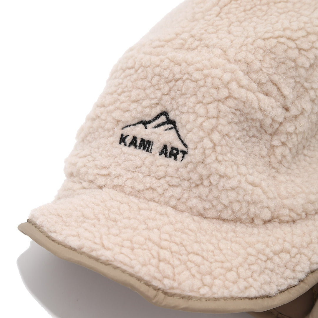 Winter Thickened Plush Warm Earflap Hat Reversible Design For Wearing On Both Sides