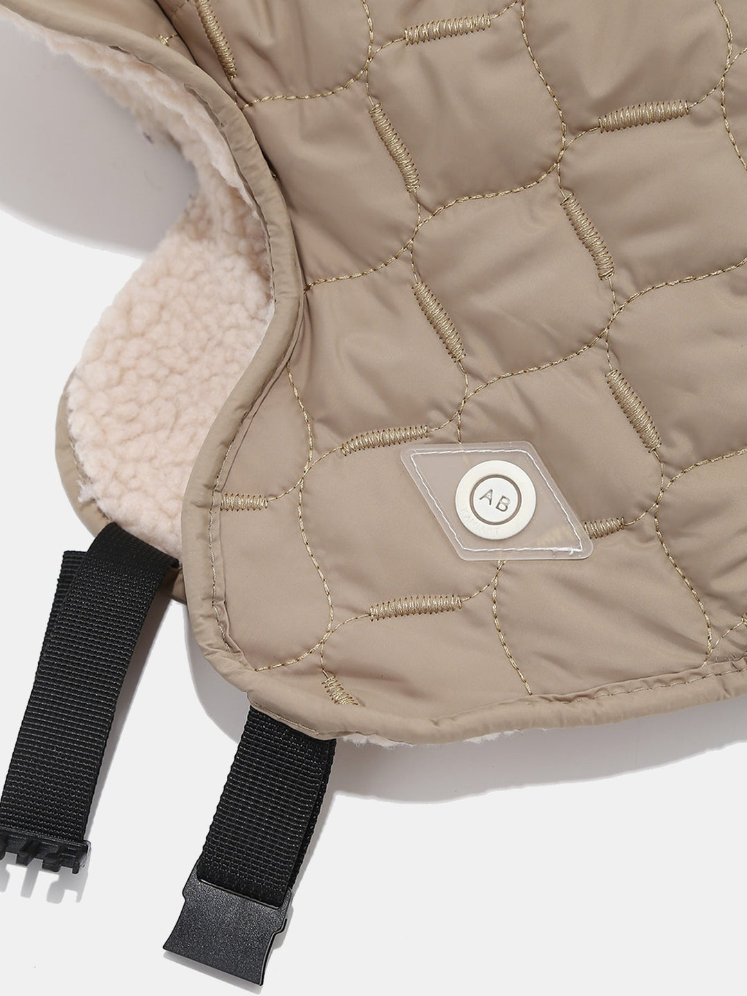 Winter Thickened Plush Warm Earflap Hat Reversible Design For Wearing On Both Sides