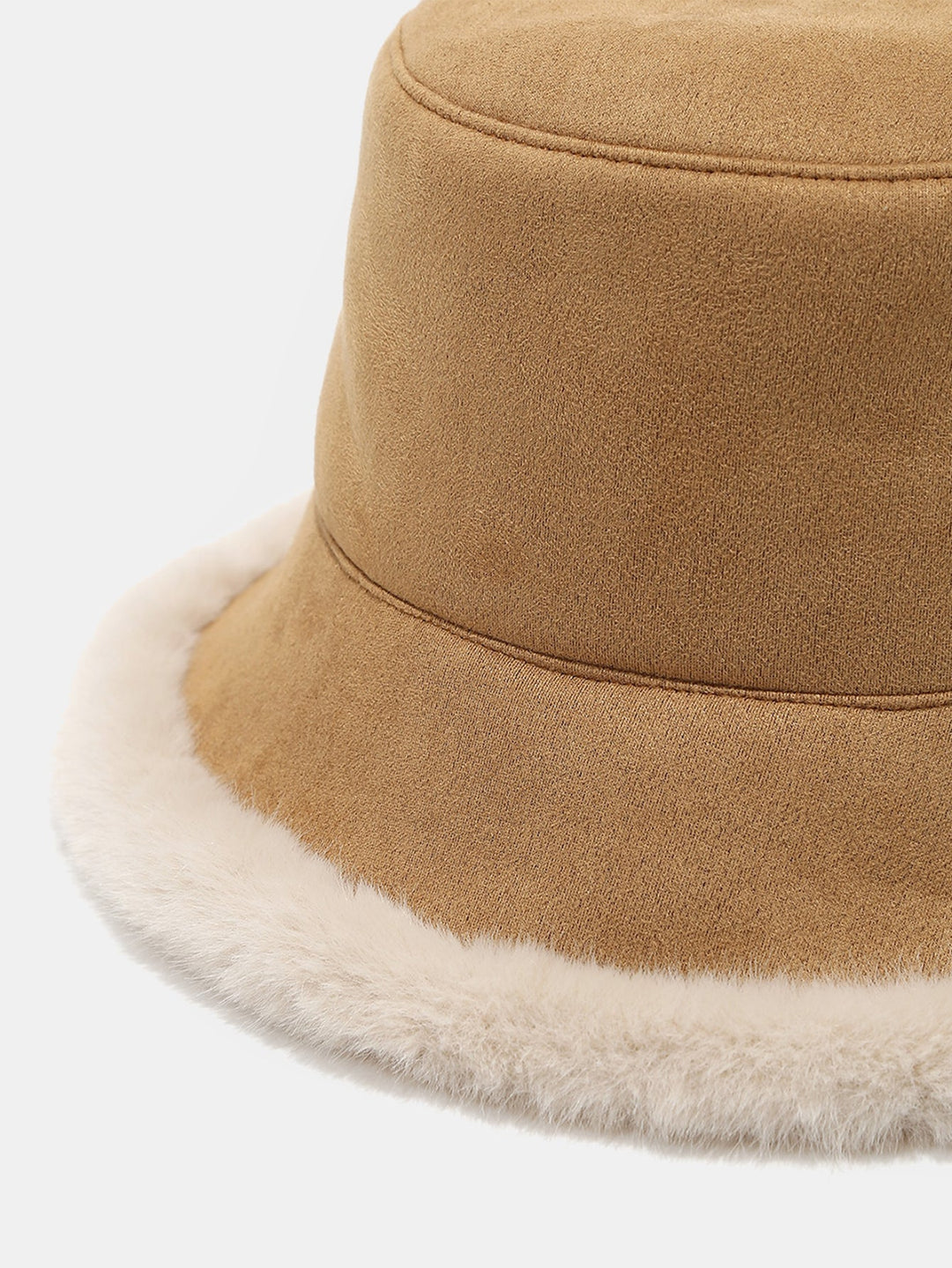 Thick Plush Double-sided Bucket Hat