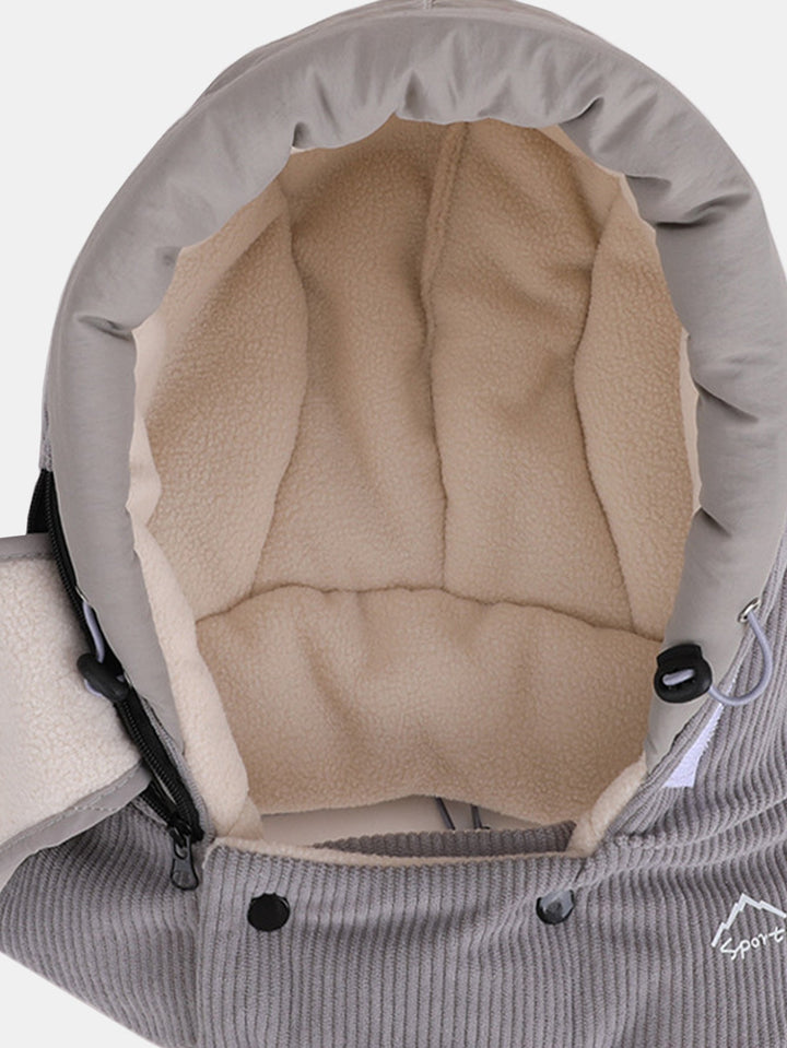 Winter Thickened Windproof Balaclava Hat With Face Mask