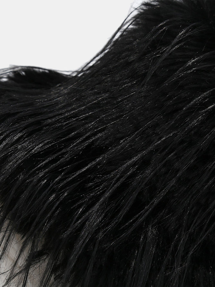 Stylish Fluffy Faux Fur Warm Fisherman Hat