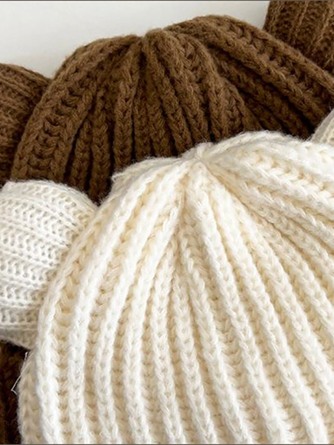 Cute Little Bear-shaped Warm Knitted Hat