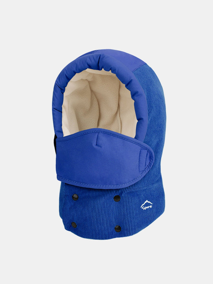 Winter Thickened Windproof Balaclava Hat With Face Mask