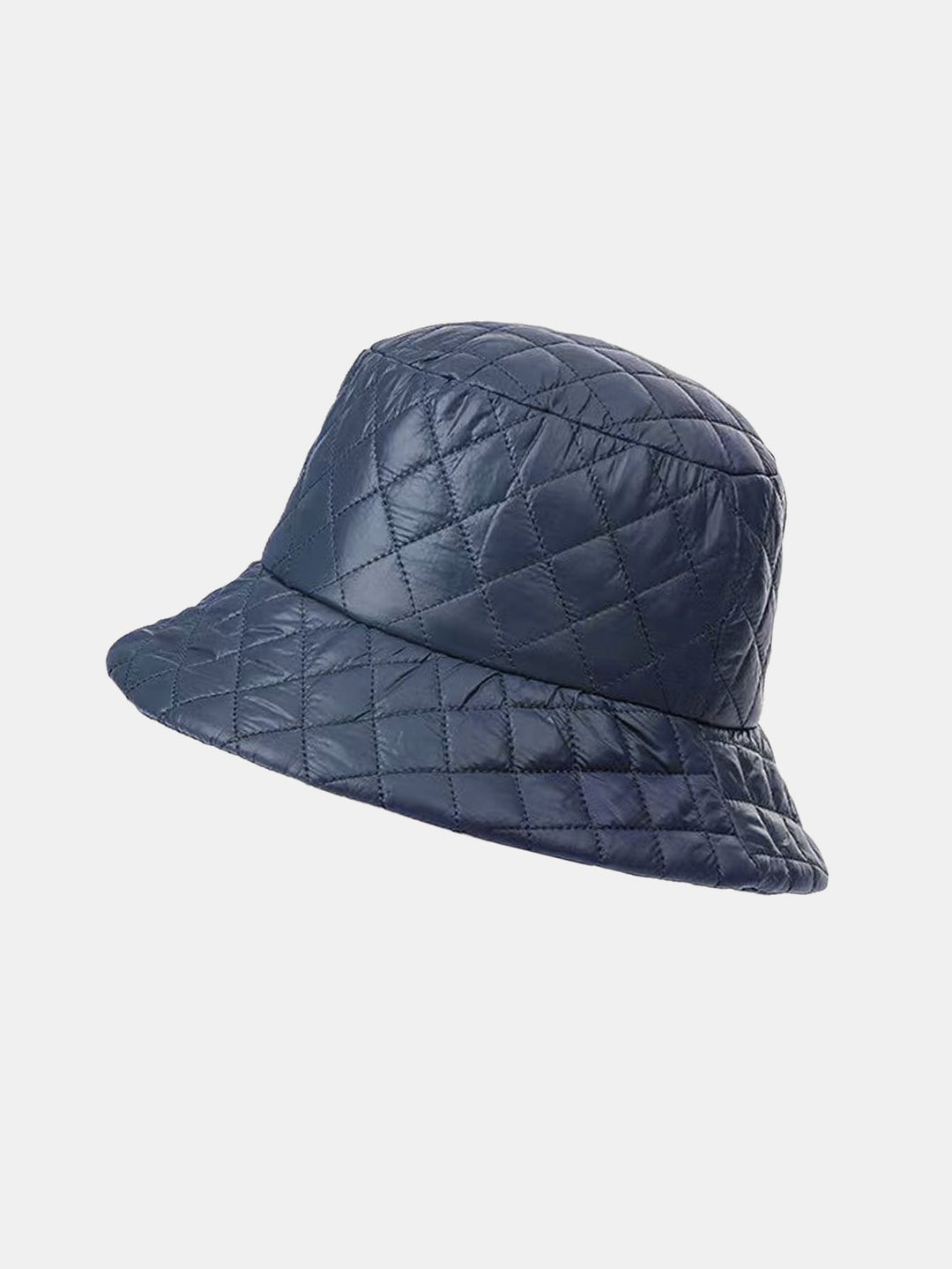 Ultra-light Thick Quilted Solid Color Fisherman Hat