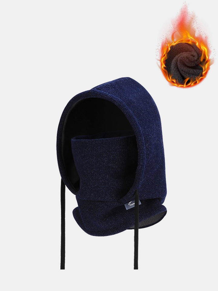 Unisex Warm Windproof Knitted Balaclava Hat With Ski Mask Face Cover