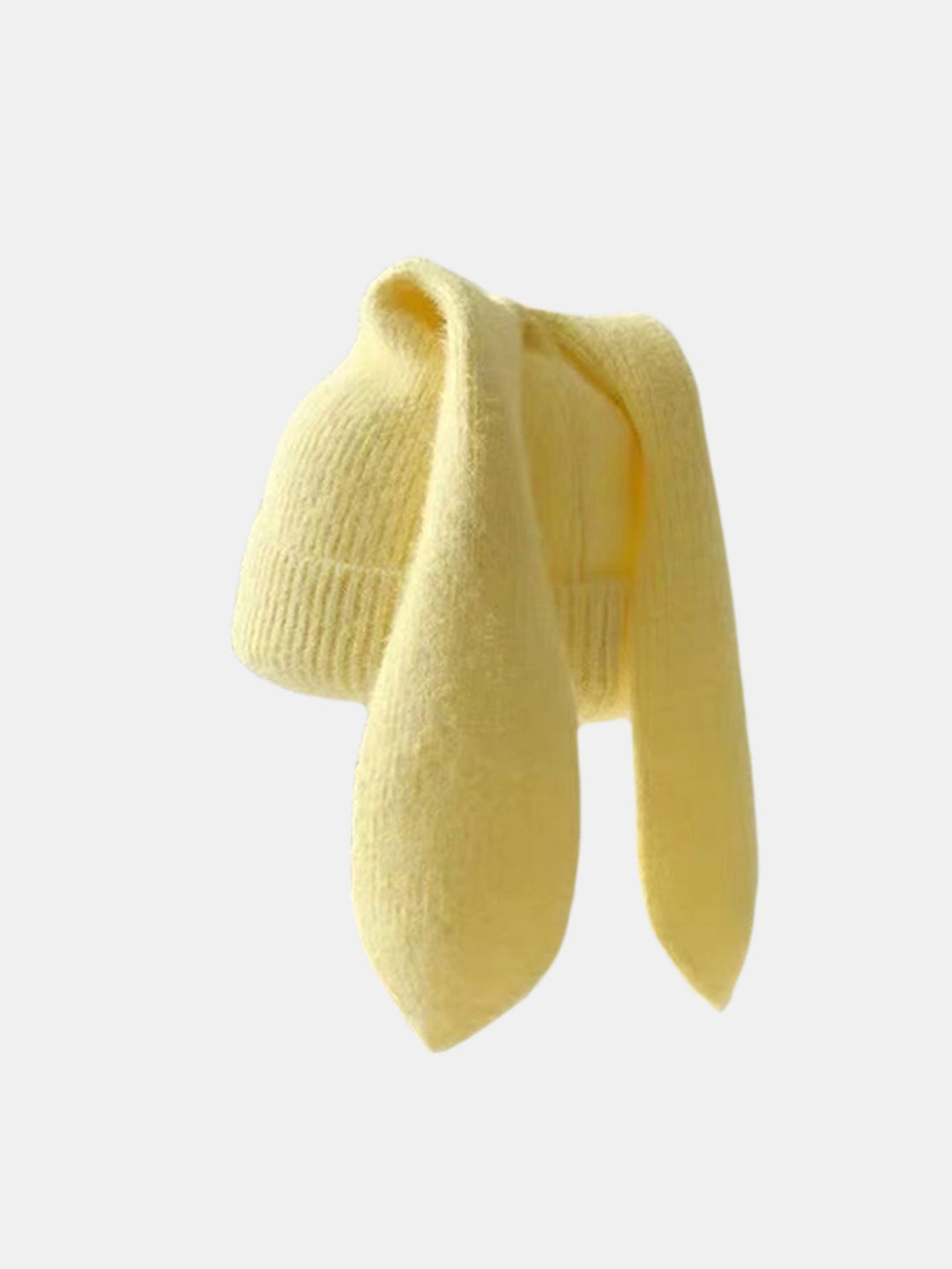 Cozy Knitted Bunny Ears Beanie Hat