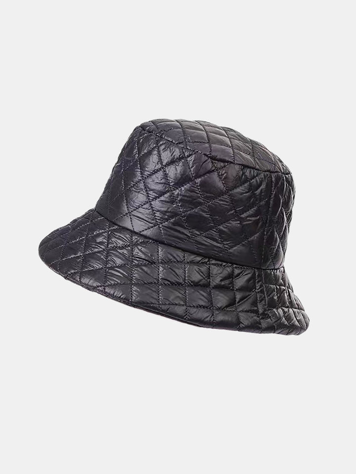 Ultra-light Thick Quilted Solid Color Fisherman Hat